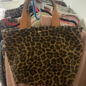 J. Crew Cheetah Small Tote